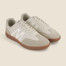 Metro Men Woven Design Sneakers-image-57
