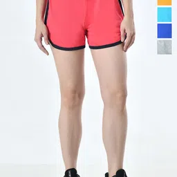 BAESD Women Pack Of 5 High-Rise Hot Pants Shorts-picture-9