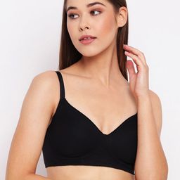 Enamor Solid Full Coverage Non Padded Bra image 4