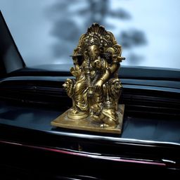 Fabzie Decor Gold Toned Ganesh Ji Idol Showpieces-image-19
