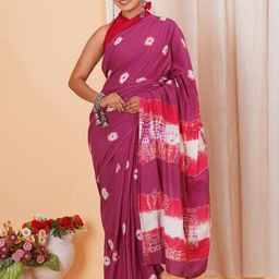 Pinkcity Trade World Black Pure Cotton Ikat Sarees-picture-28