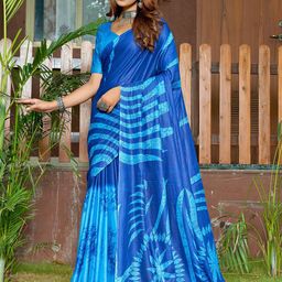 DIVASTRI Floral Designer Bagru Saree-picture-11