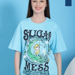 Dreambe Women Typography 2 Printed Applique T-shirt-picture-44