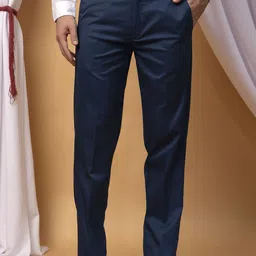 Hangup Men Smart Trousers-image-86