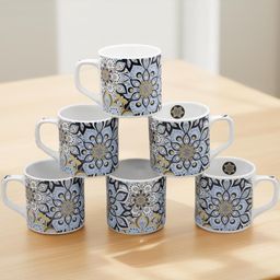 laghima jadon Printed Ceramic Cups Set of 6-30