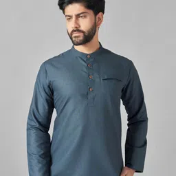 JUGG JUGG JEEYO Men Mandarin Collar Kurta-picture-7