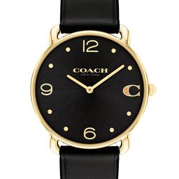 Coach Women Elliot Dial & Leather Straps Analogue Watch 14504245-image-25