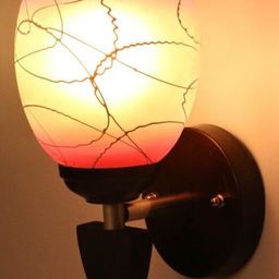 1ST TIME Pink & White Solid Glass Traditional Cylinder Wall Lamps Wall Lamps-picture-14