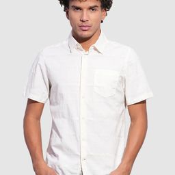 Being Human Men Classic Slim Fit Horizontal Stripes Opaque Striped Casual Shirt-picture-22