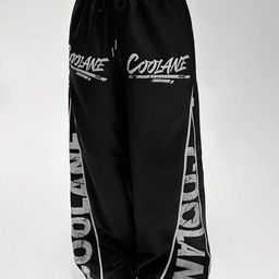 PLUS 91 Women Printed Classic Baggy Monochrome Mid-Rise Easy Wash Wide Leg Trousers-44