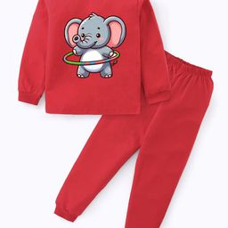 BLUSHES Unisex Kids Printed T-shirt-image-124