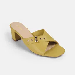 Mochi Textured Block Mules image 3