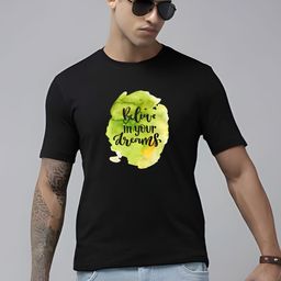 SZN Men Typography Printed Round Neck Cotton T-shirt-picture-6