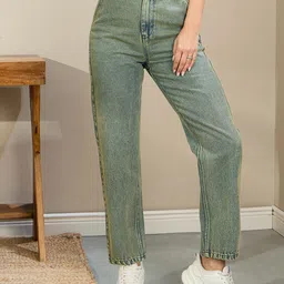 SASSAFRAS BASICS Women Light Fade Stretchable Jeans-11