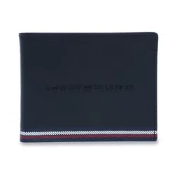 Tommy Hilfiger Men Textured Leather Two Fold Wallet-image-28