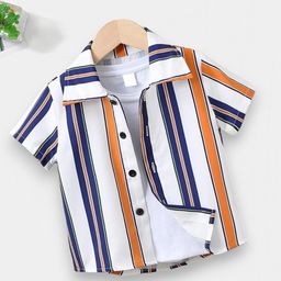 DUTT CREATION Boys Classic Floral Printed Formal Shirt-image-50
