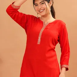 KPF Floral Embroidered Lace Top-12