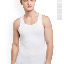 CAVENDERS Men Pack Of 5 Pure Cotton Undershirt Vests White Premium quality Dno-v289st-image-97