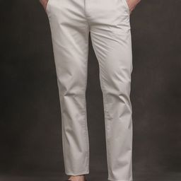 Turtle Men Relaxed Skinny Fit Regular Trousers-image-40
