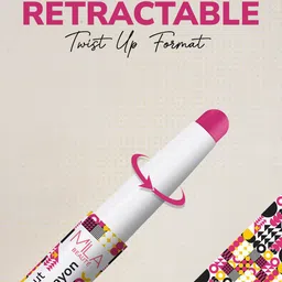 MILA BEAUTE Lock & Pout Matte Crayon Lipstick With Shea Butter - 1.25 g - Not RN image 2