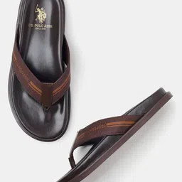 U.S. Polo Assn. Paul Men Leather Comfort Sandals-picture-27