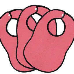 Double Layered Waterproof Baby Bibs Pack Of 3-image-26