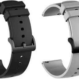 Cheetah 22MM Pack of 2 Smart Watch Belt with Black Buckle for Noise ColorFit Pro,3/4/max,Amazfit GTR 3 Pro Smart Watch Strap-23