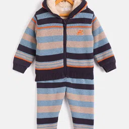 JWAAQ Boys Striped Top with Trousers-image-84