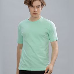 FALTU.CO Men Solid Round Neck Pure Cotton T-shirt-image-78
