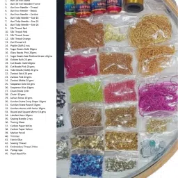 bharatss Aari Beginners Kit - Ring type Aari Stand Embroidery Frame image 2