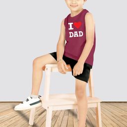 MGRS Kids-Unisex Pure Cotton T-shirt Shorts-image-62