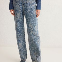 Trendyol Women Highly Distressed Heavy Fade Cotton Jeans-image-59