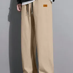 RAJOVATI Men Mid-Rise Loose Fit Trousers-picture-8