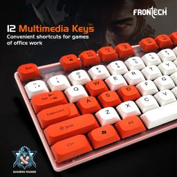 Frontech Nova Knight Wired Gaming Keyboard and Optical Mouse| LED RGB Backlight KB-0043 Combo Set image 5