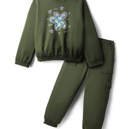 Tiara Girls Embellished Sweatshirt & Joggers-image-58