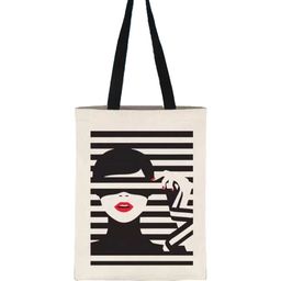 the sack co Printed Oversized Shopper Tote Bag-image-27