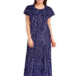 AAKARSHANA Printed Maxi Nightdress-picture-32