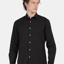 Blu MNKY Men Smart Slim Fit Casual Shirt-image-15