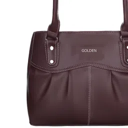 Golden Feather Art & Craft PU Structured Shoulder Bag image 2