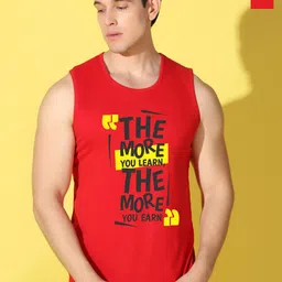 Woostro Pack Of 2 Printed Gym Vest VAN-VWS26(MORE RED)(HARD RED)-picture-24