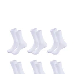 MUKHAKSH Unisex White Socks-image-69