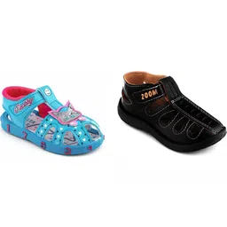 ROTATION Kids Pack of 2 Strappy Sports Sandals-image-42