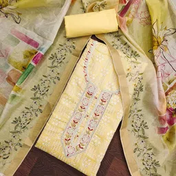 DIVASTRI Printed Unstitched Dress Material-image-74