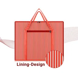 Kuber Industries Red & White Striped Multi-Utility Organisers image 5