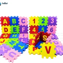 Foam ABCD Matt Puzzle Non Toxic (Multicolor)-picture-12