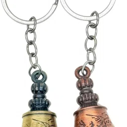 Antique Style Bell Keychain – Great for Gifting & Daily Use Key Chain-image-58