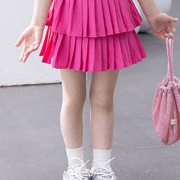 LULU & SKY Girls Striped High-Rise Technology Shorts-image-25