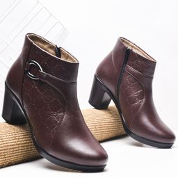 Try Me Women Block-Heeled Regular Boots-20