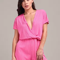 iki chic V-Neck Kimono Sleeves Jumpsuit-picture-29