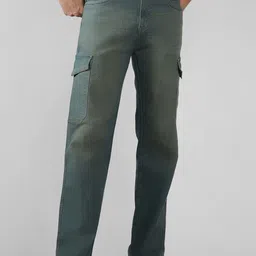 Dennis Lingo Men Relaxed Fit Mid-Rise Stretchable Jeans-image-99